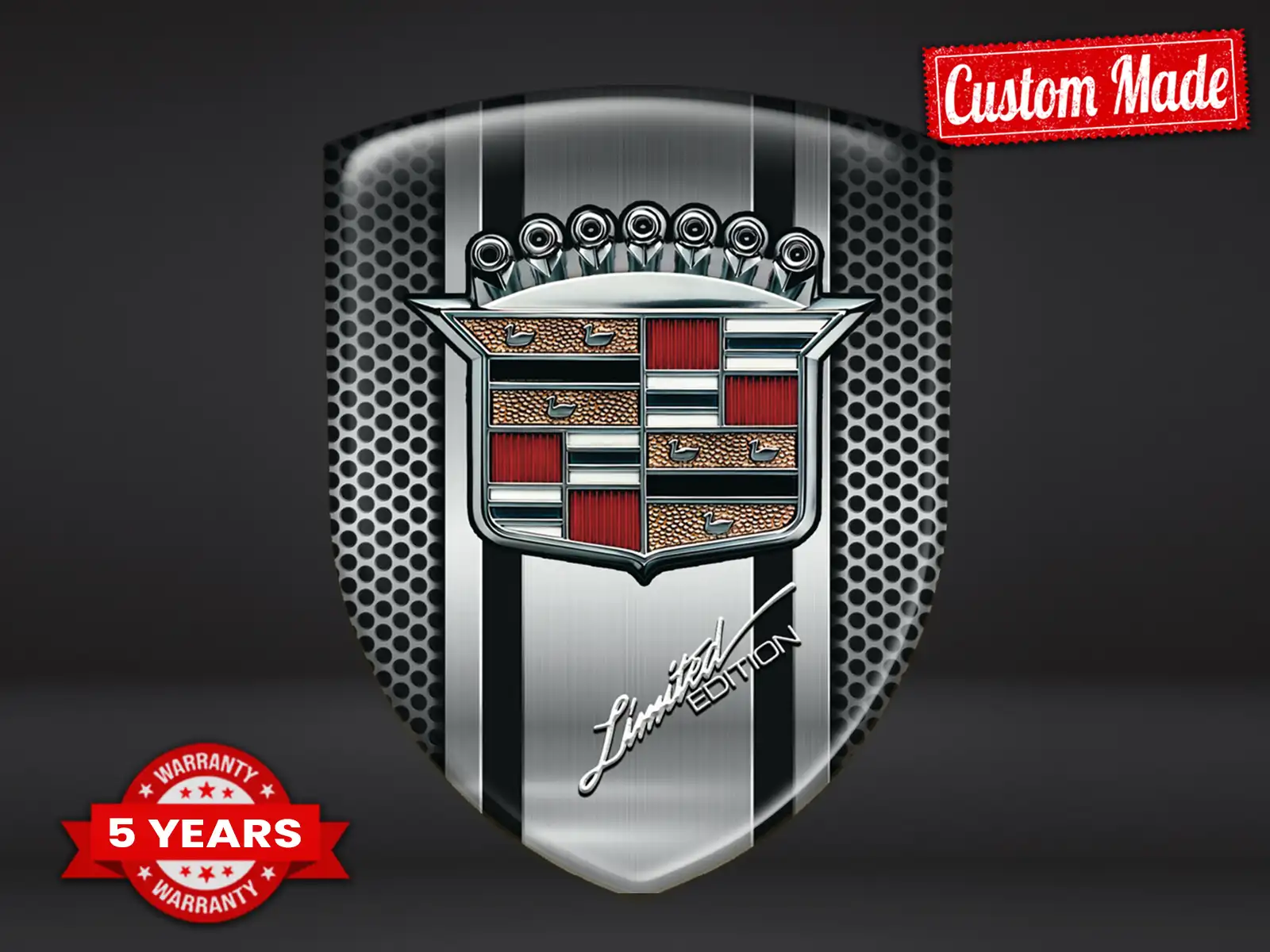 Cadillac Parabrisas Pegatinas Máximo Duradero Moderno Estilo Pro ST